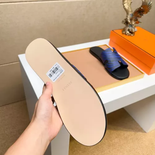 Replica Hermes Slippers For Men #1357154 $48.00 USD for Wholesale