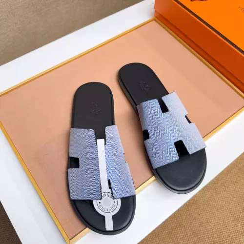 Replica Hermes Slippers For Men #1357156 $48.00 USD for Wholesale