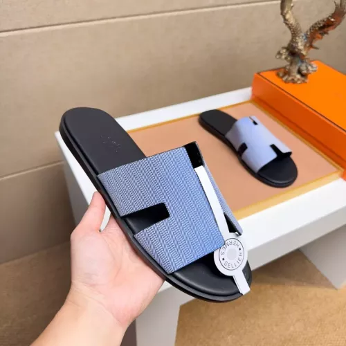 Replica Hermes Slippers For Men #1357156 $48.00 USD for Wholesale