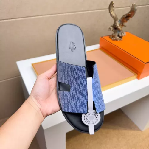 Replica Hermes Slippers For Men #1357156 $48.00 USD for Wholesale