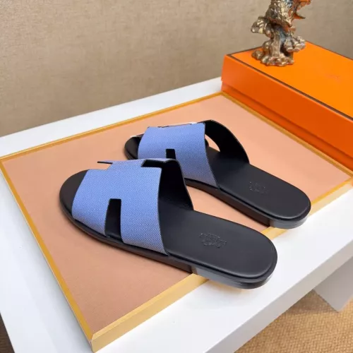 Replica Hermes Slippers For Men #1357156 $48.00 USD for Wholesale