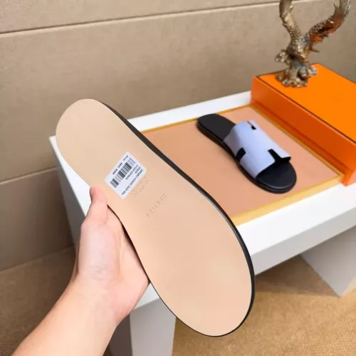 Replica Hermes Slippers For Men #1357156 $48.00 USD for Wholesale