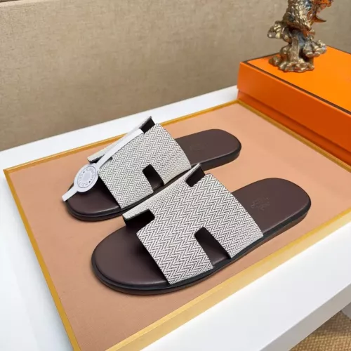 Hermes Slippers For Men #1357157 $48.00 USD, Wholesale Replica Hermes Slippers