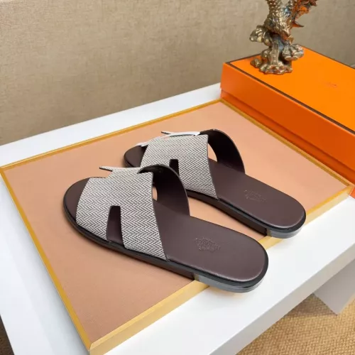 Replica Hermes Slippers For Men #1357157 $48.00 USD for Wholesale