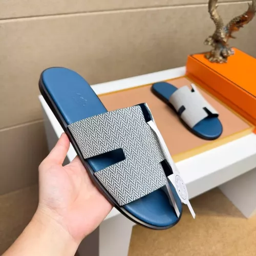 Replica Hermes Slippers For Men #1357158 $48.00 USD for Wholesale