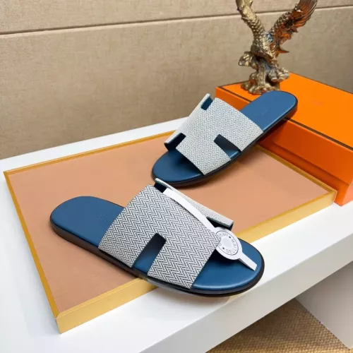 Replica Hermes Slippers For Men #1357158 $48.00 USD for Wholesale