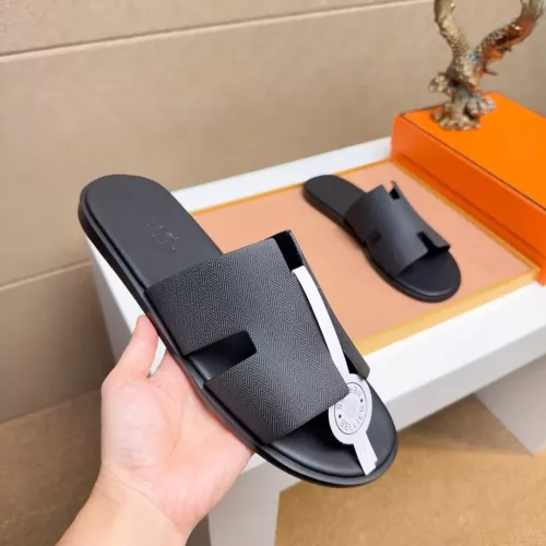 Replica Hermes Slippers For Men #1357159 $48.00 USD for Wholesale