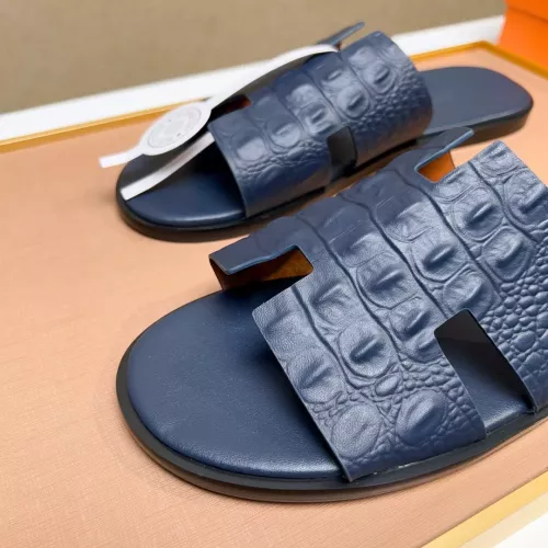 Replica Hermes Slippers For Men #1357161 $48.00 USD for Wholesale