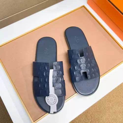 Replica Hermes Slippers For Men #1357161 $48.00 USD for Wholesale