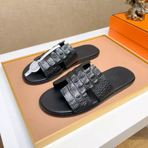 Hermes Slippers For Men #1357162 $48.00 USD, Wholesale Replica Hermes Slippers