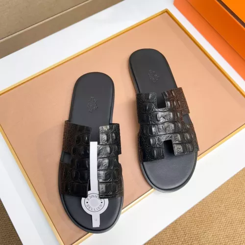 Replica Hermes Slippers For Men #1357162 $48.00 USD for Wholesale