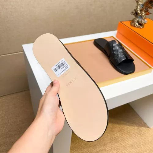 Replica Hermes Slippers For Men #1357162 $48.00 USD for Wholesale