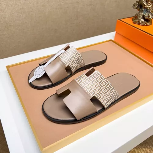Hermes Slippers For Men #1357163 $48.00 USD, Wholesale Replica Hermes Slippers