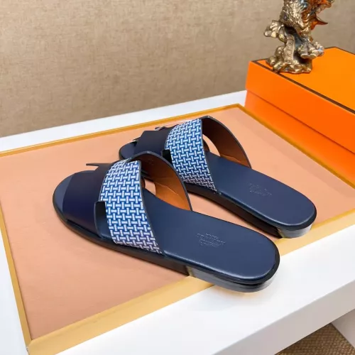 Replica Hermes Slippers For Men #1357165 $48.00 USD for Wholesale