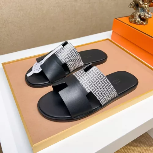 Hermes Slippers For Men #1357166 $48.00 USD, Wholesale Replica Hermes Slippers