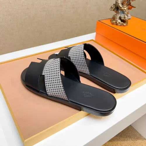 Replica Hermes Slippers For Men #1357166 $48.00 USD for Wholesale