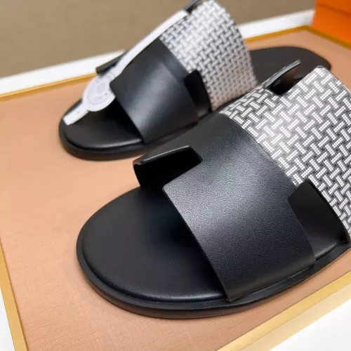 Replica Hermes Slippers For Men #1357166 $48.00 USD for Wholesale