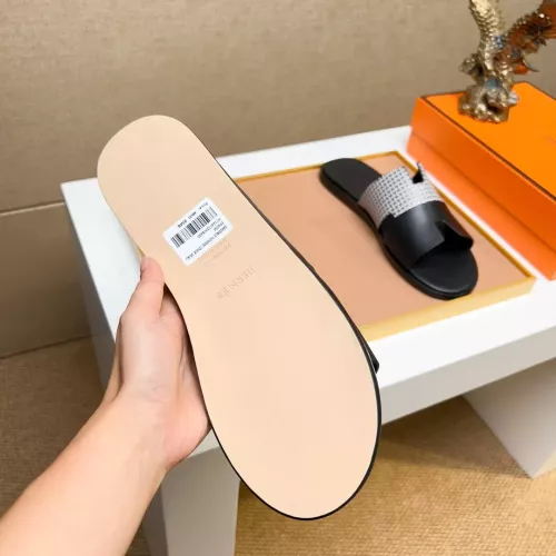 Replica Hermes Slippers For Men #1357166 $48.00 USD for Wholesale
