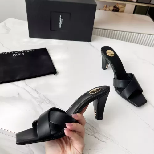 Replica Yves Saint Laurent YSL Slippers For Women #1357276 $92.00 USD for Wholesale
