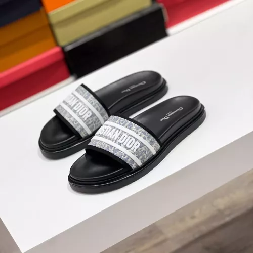 Christian Dior Slippers For Men #1357304 $60.00 USD, Wholesale Replica Christian Dior Slippers
