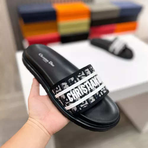 Replica Christian Dior Slippers For Men #1357306 $60.00 USD for Wholesale