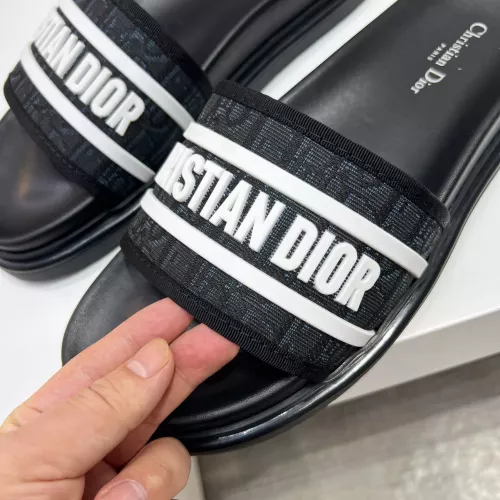 Replica Christian Dior Slippers For Men #1357307 $60.00 USD for Wholesale
