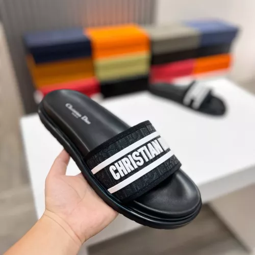 Replica Christian Dior Slippers For Men #1357307 $60.00 USD for Wholesale