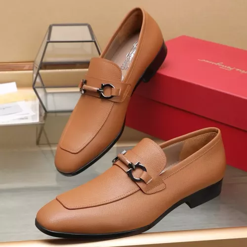 Salvatore Ferragamo Leather Shoes For Men #1357311