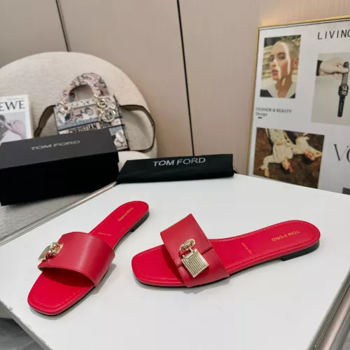 Replica Tom Ford Slippers For Women #1357330 $82.00 USD for Wholesale