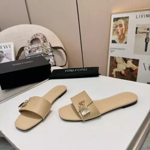 Replica Tom Ford Slippers For Women #1357335 $82.00 USD for Wholesale