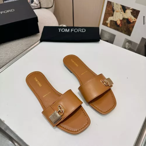 Replica Tom Ford Slippers For Women #1357337 $82.00 USD for Wholesale