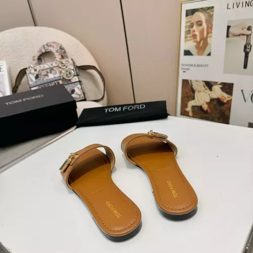 Replica Tom Ford Slippers For Women #1357337 $82.00 USD for Wholesale