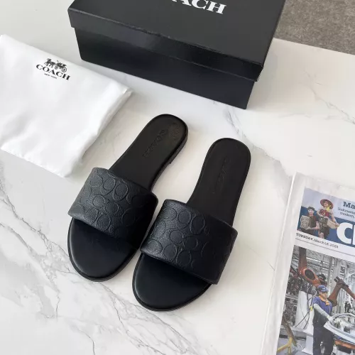 Replica Coach Slippers For Women #1357348 $82.00 USD for Wholesale