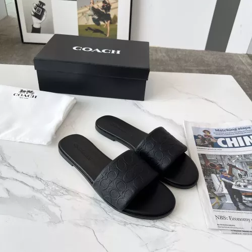 Replica Coach Slippers For Women #1357348 $82.00 USD for Wholesale
