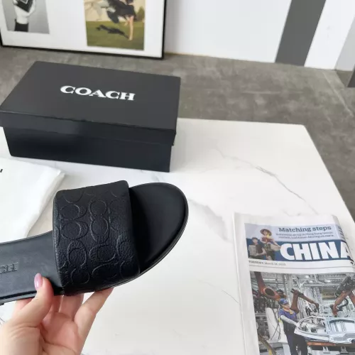 Replica Coach Slippers For Women #1357348 $82.00 USD for Wholesale