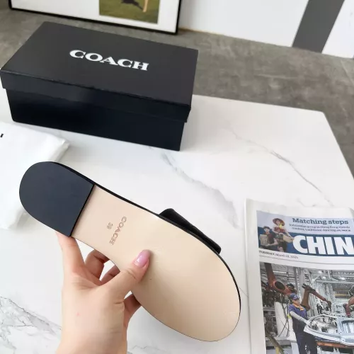 Replica Coach Slippers For Women #1357348 $82.00 USD for Wholesale