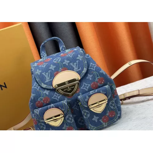 Louis Vuitton AAA Quality Backpacks For Women #1357372 $80.00 USD, Wholesale Replica Louis Vuitton AAA Quality Backpacks