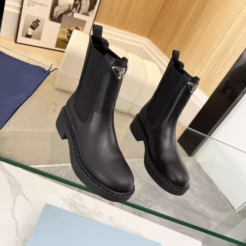 Replica Prada Boots For Women #1357387 $115.00 USD for Wholesale