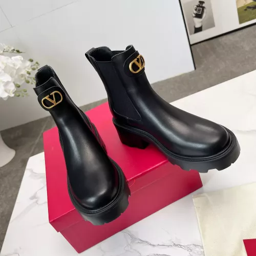 Replica Valentino Boots For Women #1357390 $115.00 USD for Wholesale