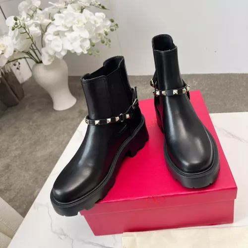 Replica Valentino Boots For Women #1357391 $115.00 USD for Wholesale