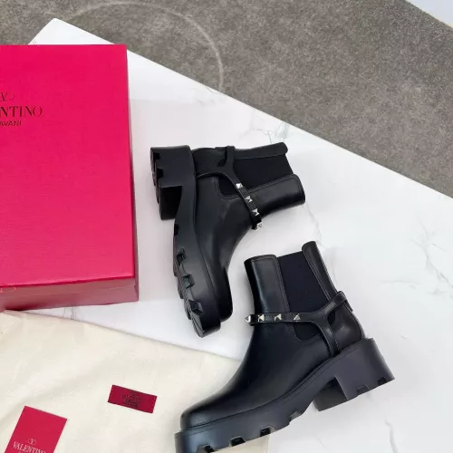 Replica Valentino Boots For Women #1357391 $115.00 USD for Wholesale