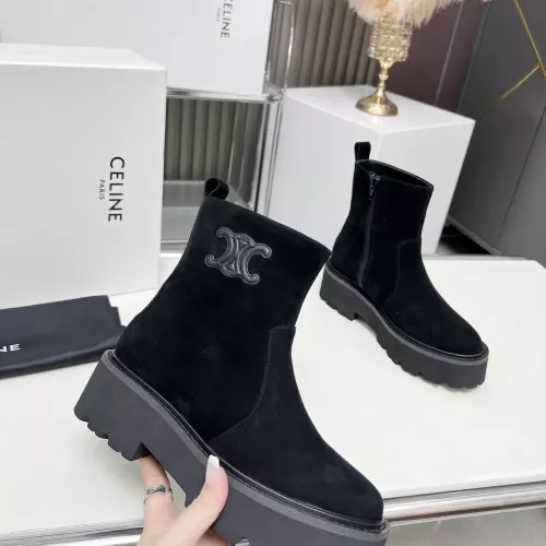 Replica Celine Boots For Women #1357396 $105.00 USD for Wholesale