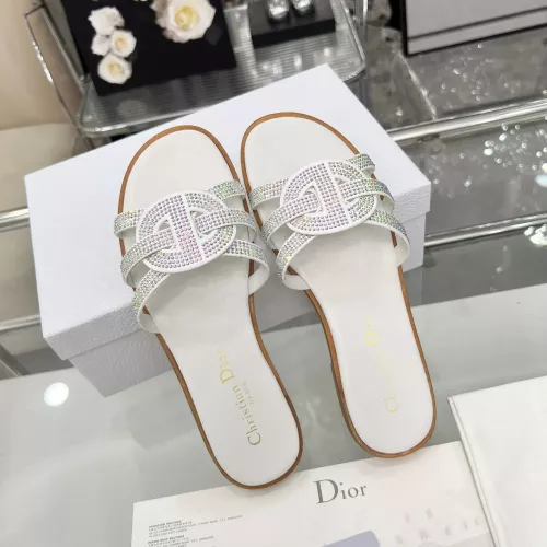 Replica Christian Dior Slippers For Women #1357428 $88.00 USD for Wholesale