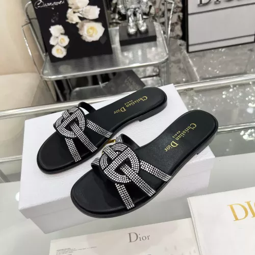 Christian Dior Slippers For Women #1357431 $88.00 USD, Wholesale Replica Christian Dior Slippers
