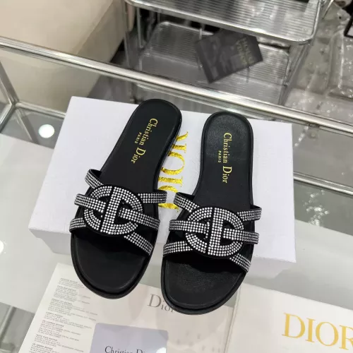 Replica Christian Dior Slippers For Women #1357431 $88.00 USD for Wholesale