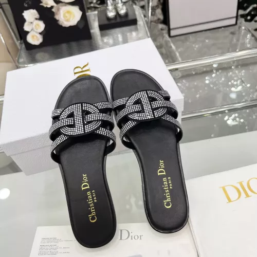 Replica Christian Dior Slippers For Women #1357431 $88.00 USD for Wholesale