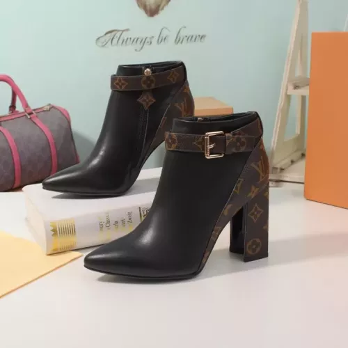 Louis Vuitton Boots For Women #1357477 $88.00 USD, Wholesale Replica Louis Vuitton Boots