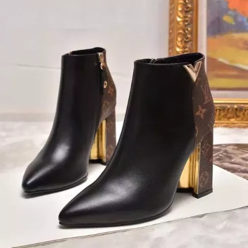 Louis Vuitton Boots For Women #1357479 $88.00 USD, Wholesale Replica Louis Vuitton Boots