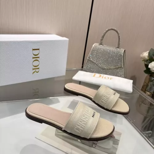 Replica Christian Dior Slippers For Women #1357485 $82.00 USD for Wholesale