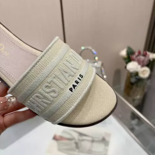 Replica Christian Dior Slippers For Women #1357485 $82.00 USD for Wholesale